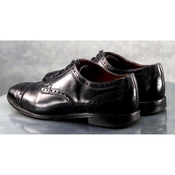 Allen Edmonds Rogue Men\'s Cap Toe Dress Shoes Size 11 Leather Black main image 5